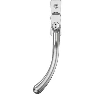 CB700693 - Mila Heritage Pear Drop Window Espag Handle (Left Hand) - Smooth Satin