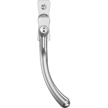 Click Here To Enlarge This Photo Of CB700692 - Mila Heritage Pear Drop Window Espag Handle (Right Hand) - Smooth Satin