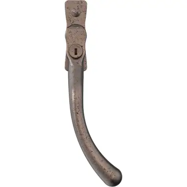 Click Here To Enlarge This Photo Of CB700722 - Mila Heritage Pear Drop Window Espag Handle (Right Hand) - Pewter Patina