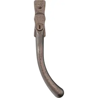 CB700722 - Mila Heritage Pear Drop Window Espag Handle (Right Hand) - Pewter Patina