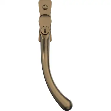 Click Here To Enlarge This Photo Of CB700752 - Mila Heritage Pear Drop Window Espag Handle (Right Hand) - Antique Bronze