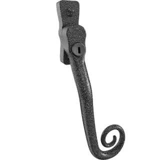 CB700042 - Mila Heritage Monkey Tail Window Espag Handle (Right Hand) - Heritage Pewter
