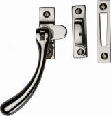 V1008 MP/HP-PNF Heritage Brass Casement Window Fastener Ball Design Polished Nickel Finish