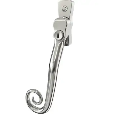Click Here To Enlarge This Photo Of CB700133 - Mila Heritage Monkey Tail Window Espag Handle (Left Hand) - Polished Chrome