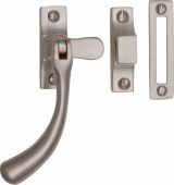 V1008 MP/HP-SN Heritage Brass Casement Window Fastener Ball Design Satin Nickel Finish