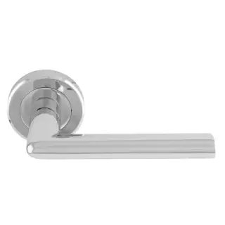 SZR010CP - Carlisle Brass Serozzetta 'Dieci' Lever on Rose - Polished Chrome