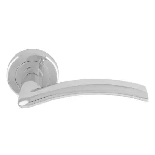 SZR030CP - Carlisle Brass Serozzetta 'Trenta' Lever on Rose - Polished Chrome