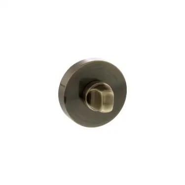 Click Here To Enlarge This Photo Of Atlantic - SPROWCAB Senza Pari WC Turn and Release on Round Rose - Antique Brass