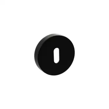 Click Here To Enlarge This Photo Of Atlantic - SPROESCKMB Senza Pari Key Escutcheons on Round Rose - Matt Black