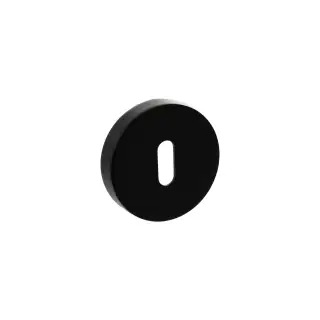 Atlantic - SPROESCKMB Senza Pari Key Escutcheons on Round Rose - Matt Black