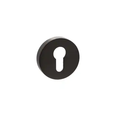 Click Here To Enlarge This Photo Of Atlantic - SPROESCEUDB Senza Pari Euro Escutcheons on Round Rose - Urban Dark Bronze