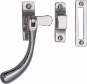 V1008 MP/HP-PC Heritage Brass Casement Window Fastener Ball Design Polished Chrome Finish
