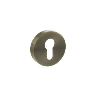Atlantic - SPROESCEAB Senza Pari Euro Escutcheons on Round Rose - Antique Brass