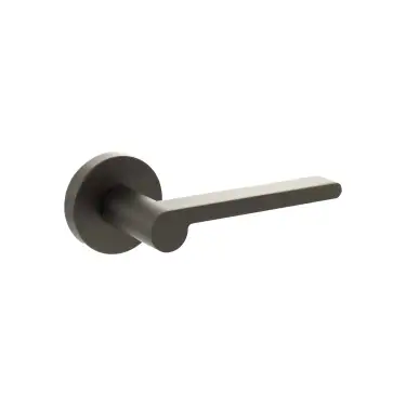 Click Here To Enlarge This Photo Of Atlantic - SPRO218UDB Senza Pari 'Darrio' Lever Door Handle on Round Rose - Urban Dark Bronze