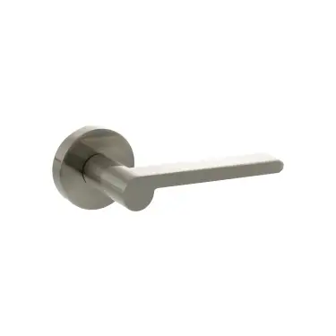 Click Here To Enlarge This Photo Of Atlantic - SPRO218SN Senza Pari 'Darrio' Lever Door Handle on Round Rose - Satin Nickel