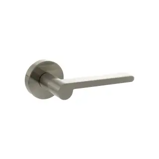 Atlantic - SPRO218SN Senza Pari 'Darrio' Lever Door Handle on Round Rose - Satin Nickel
