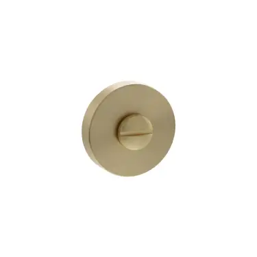 Click Here To Enlarge This Photo Of Atlantic - SPRLWCSB Senza Pari Linear WC Turn and Release on Minimal Round Rose - Satin Brass