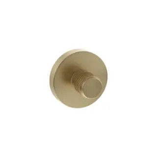 Atlantic - SPRLWCSB Senza Pari Linear WC Turn and Release on Minimal Round Rose - Satin Brass