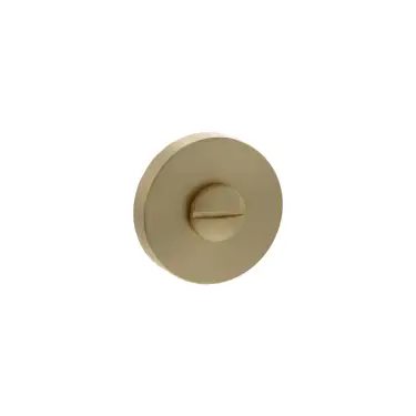 Click Here To Enlarge This Photo Of Atlantic - SPRKWCSB Senza Pari Knurled WC Turn and Release on Minimal Round Rose - Satin Brass