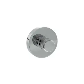 Atlantic - SPRKWCPC Senza Pari Knurled WC Turn and Release on Minimal Round Rose - Polished Chrome
