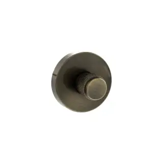 Atlantic - SPRKWCAB Senza Pari Knurled WC Turn and Release on Minimal Round Rose - Antique Brass
