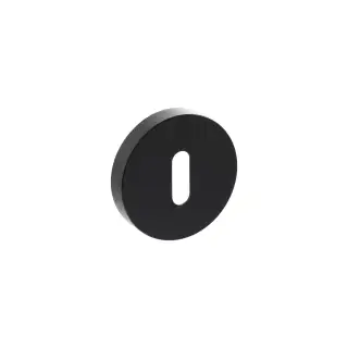 Atlantic - SPRESCKMB Senza Pari Key Escutcheons on Minimal Round Rose - Matt Black