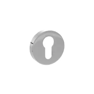 Atlantic - SPRESCEPC Senza Pari Euro Escutcheons on Minimal Round Rose - Polished Chrome
