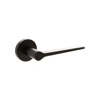 Atlantic - SPR180UDB Senza Pari 'Laviano' Lever Door Handle on Minimal Round Rose - Urban Dark Bronze