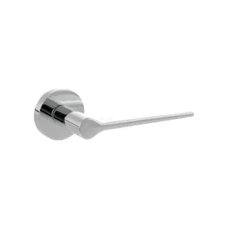 Atlantic - SPR180PC Senza Pari 'Laviano' Lever Door Handle on Minimal Round Rose - Polished Chrome