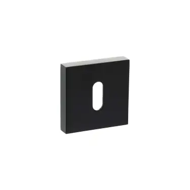 Click Here To Enlarge This Photo Of Atlantic - SPESCKMB Senza Pari Key Escutcheons on Minimal Square Rose - Matt Black
