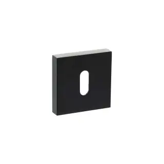Atlantic - SPESCKMB Senza Pari Key Escutcheons on Minimal Square Rose - Matt Black