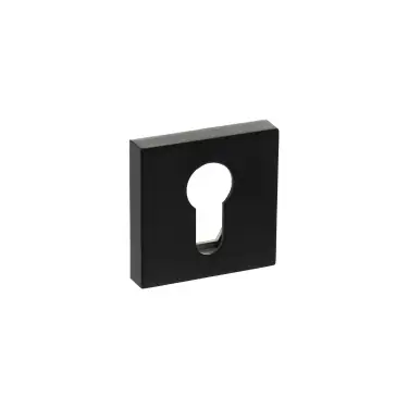 Click Here To Enlarge This Photo Of Atlantic - SPESCEMB Senza Pari Euro Escutcheons on Minimal Square Rose - Matt Black