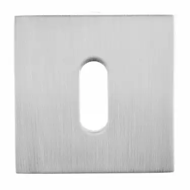 Click Here To Enlarge This Photo Of Atlantic - O15EKSC Oro & Oro Key Escutcheons on Square Rose - Satin Chrome