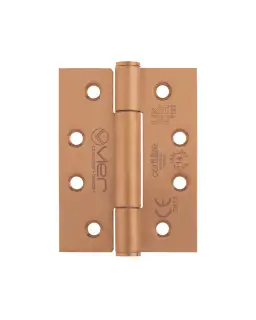 VHC243-PVDBZ - Zoo Hardware Vier Grade 14 Concealed Bearing Hinges (Square) 102 x 76 x 3mm - PVD Bronze