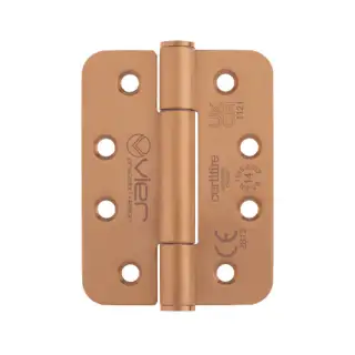 VHC243R-PVDBZ - Zoo Hardware Vier Grade 14 Concealed Bearing Hinges &lpar;Radius&rpar; 102 x 76 x 3mm - PVD Bronze
