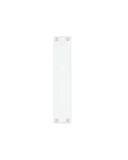 FB122ACP - Zoo Hardware Fulton & Bray Finger Plate to suit FB112ACP Pull Handle (300mm x 60mm) Polished Chrome