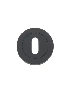 Click Here To Enlarge This Photo Of RM002OMB - Zoo Hardware Rosso Maniglie Standard Profile Escutcheon - Oscuro Matt Black