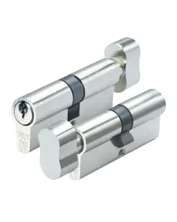 P5EP100CTNPE - Zoo Hardware P5 (Contract) Euro Profile Cylinder & Turn 100mm (50/50T) Nickel Plated