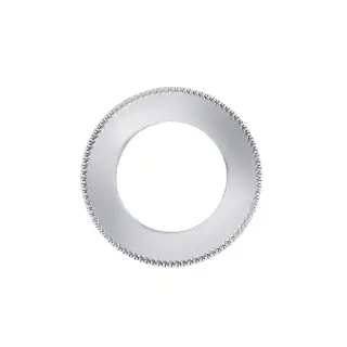 RMSR01-CP - Zoo Hardware Rosso Maniglie Spare 'Tempo' Round Rose Pack - Polished Chrome