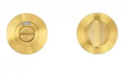 Click Here To Enlarge This Photo Of RT004I-PVDSB - Zoo Hardware Rosso Tecnica Turn & Indicator Release - PVD Satin Brass