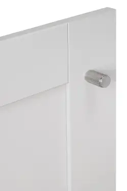 Click Here To Enlarge This Photo Of Eclipse 95611 18mm Knurled Cupboard Knob - Satin Nickel
