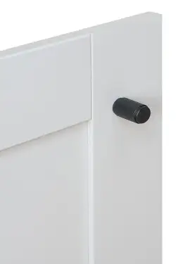 Click Here To Enlarge This Photo Of Eclipse 95612 18mm Knurled Cupboard Knob - Matt Black