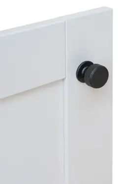 Click Here To Enlarge This Photo Of Eclipse 95602 34mm Knurled Cupboard Knob - Matt Black
