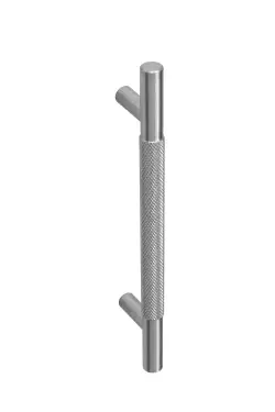 Click Here To Enlarge This Photo Of Eclipse 95621 128mm Knurled Cupboard Handle - Satin Nickel