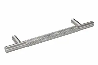 Eclipse 95621 128mm Knurled Cupboard Handle - Satin Nickel