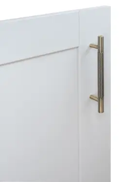 Click Here To Enlarge This Photo Of Eclipse 95623 128mm Knurled Cupboard Handle - Antique Brass