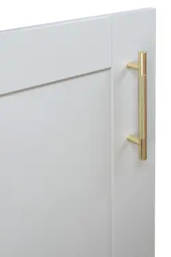 Click Here To Enlarge This Photo Of Eclipse 95624 128mm Knurled Cupboard Handle - Satin Brass