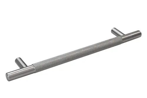 Click Here To Enlarge This Photo Of Eclipse 95631 160mm Knurled Cupboard Handle - Satin Nickel