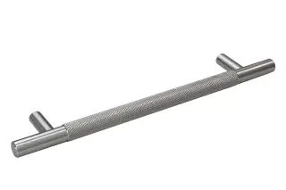 Eclipse 95631 160mm Knurled Cupboard Handle - Satin Nickel