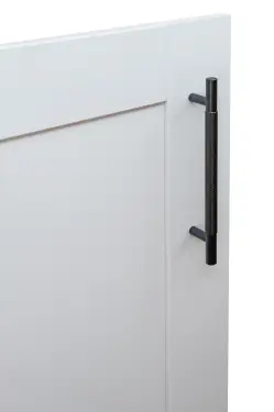 Click Here To Enlarge This Photo Of Eclipse 95632 160mm Knurled Cupboard Handle - Matt Black